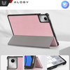 Etui do Lenovo Tab M11 10.95" TB330FU / TB330XU / TB331FC Book Case Cover z klapką obudowa futerał pokrowiec Alogy Różowe