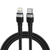 Kabel przewód do iPhone USB-C - Lightning PD 30W 2m czarny