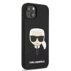 Karl Lagerfeld KLHCP13SSLKHBK iPhone 13 mini 5,4" czarny/black hardcase Silicone Karl`s Head