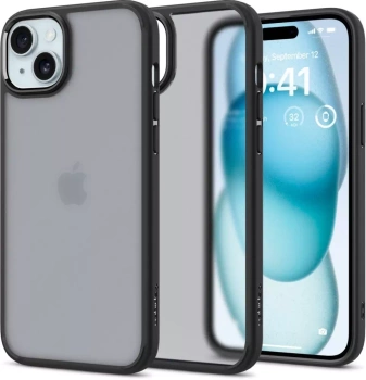 Etui Ultra Hybrid na iPhone 15 przezroczysto-czarne