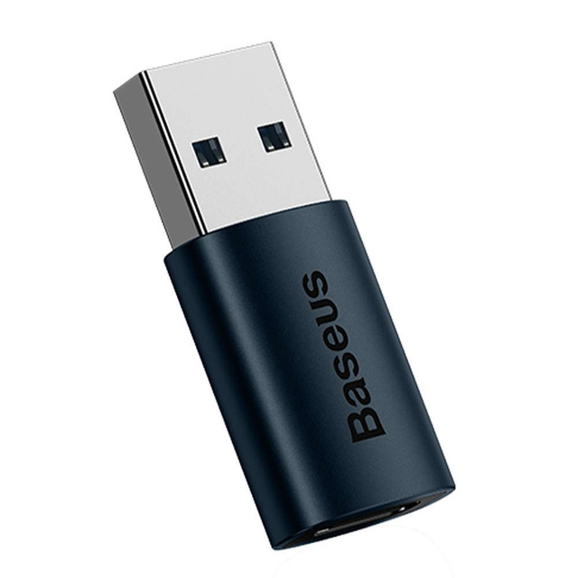 Przejściówka adapter USB 3.1 OTG do USB-C niebieski