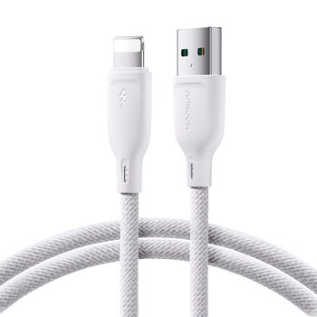 Kabel przewód do iPhone USB-A - Lightning 3A Multi-Color Series 1m biały