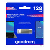 Pendrive 128GB dwa złącza USB 3.2 + USB-C OTG ODA3 srebrny