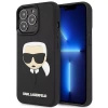 Etui Karl Lagerfeld KLHCP14LKH3DBK do iPhone 14 Pro 6,1" hardcase 3D Rubber Karl`s Head