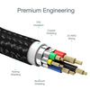 Kabel przewód do iPhone MFi USB-C - Lightning 480Mb/s 3A 2m czarny