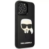 Etui Karl Lagerfeld KLHCP14LKH3DBK do iPhone 14 Pro 6,1" hardcase 3D Rubber Karl`s Head