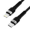 Kabel przewód do iPhone USB-C - Lightning PD 30W 2m czarny