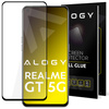 Szkło Alogy Full Glue case friendly do Realme GT 5G Czarne