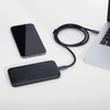 Powerbank Li-Po 10000mAh 2xUSB czarny