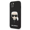 Karl Lagerfeld KLHCP13SSLKHBK iPhone 13 mini 5,4" czarny/black hardcase Silicone Karl`s Head