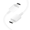 Oryginalny kabel Samsung USB-C do USB-C EP-DW767 do ładowania 1.8m 3A 25W / 45W Biały