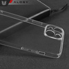 Etui do iPhone 15 obudowa Case silikonowe przezroczyste ochrona aparatu osłona obiektywów Alogy Slim