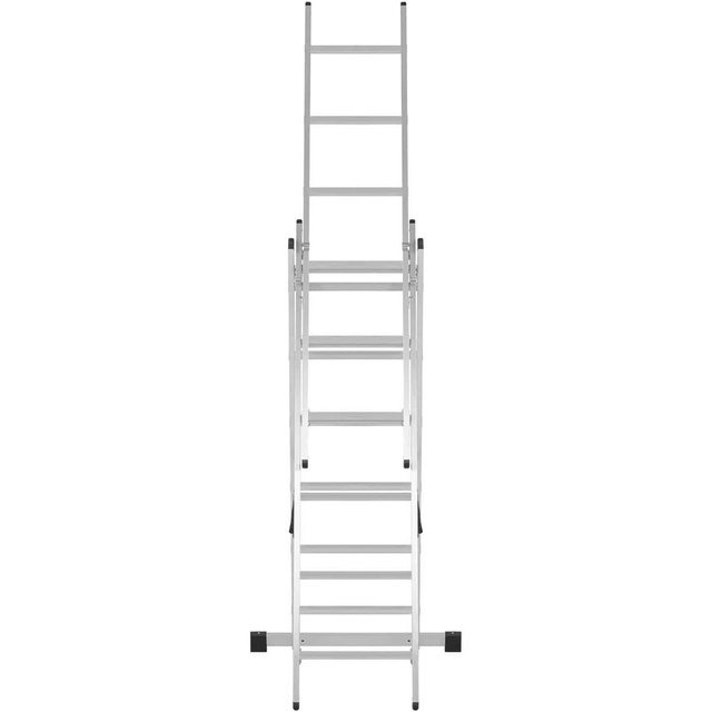 Drabina aluminiowa rozkładana 3 x 6 stopni wys. 321 cm do 150 kg