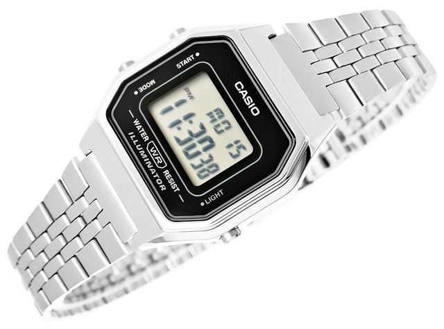 Zegarek Damski CASIO  LA680WA-1DF + BOX