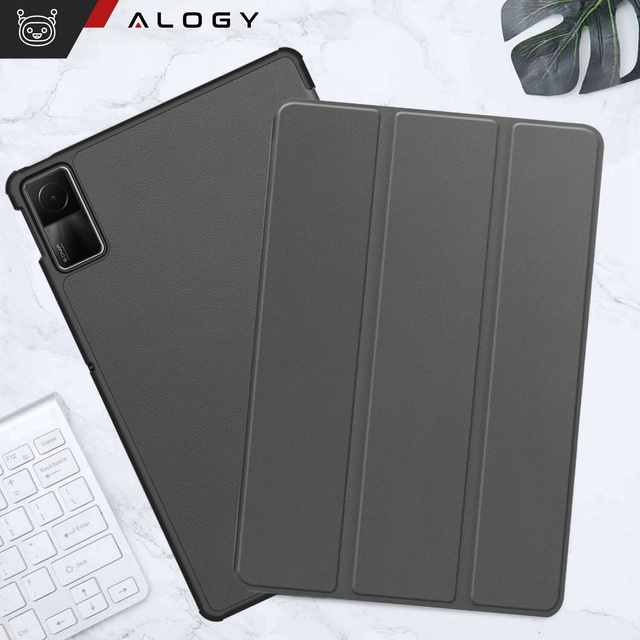 Etui do Xiaomi Redmi Pad SE 2023 11" Smart Case Cover z klapką obudowa futerał pokrowiec Alogy Szare