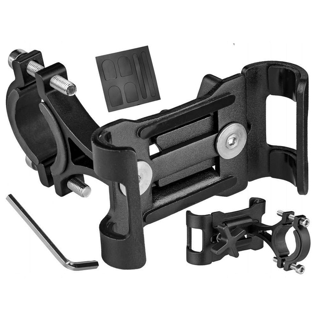 Uchwyt rowerowy Alogy Metal Bike Holder do telefonu na kierownicę na rower motor hulajnoga Czarny