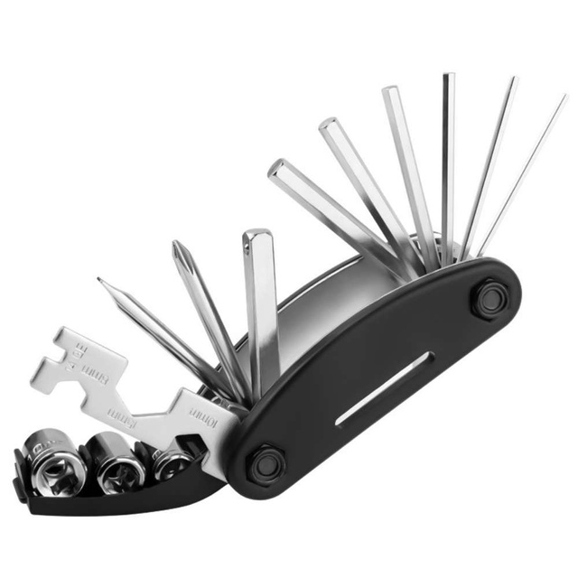 Narzędzia Multitool klucze do wymiany opon Alogy w hulajnodze/ rowerze Zestaw kluczy rowerowych 16w1