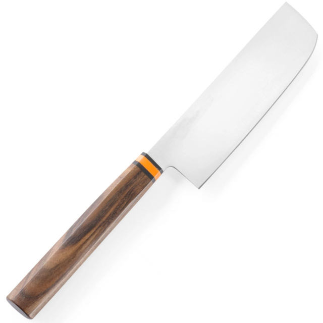 Nóż do warzyw NAKIRI prosty ze stali nierdzewnej dł. 160 mm Titan East