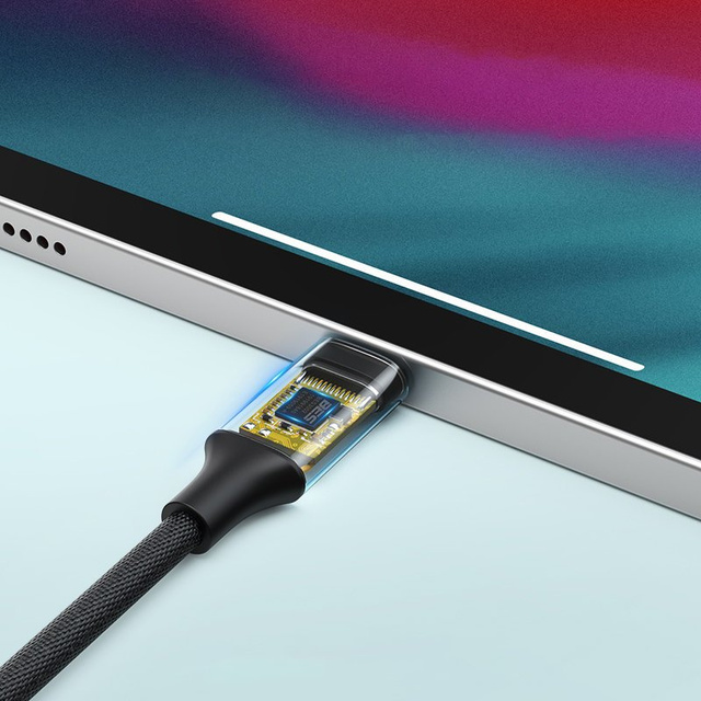 Przejściówka do słuchawek USB-C na 3.5mm Mini Jack 10cm - czarny