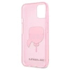 Karl Lagerfeld KLHCP13SKHTUGLP iPhone 13 mini 5,4" różowy/pink hardcase Glitter Karl`s Head