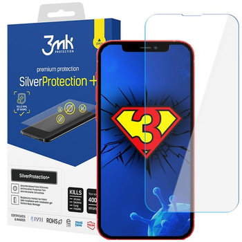 Folia antywirusowa na cały ekran Silver Protection 3mk 7H do Apple iPhone 13 Pro Max