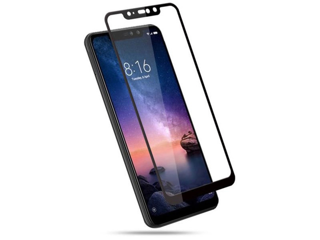 Szkło Mocolo Full Glue do Xiaomi Redmi Note 6 Pro czarne