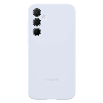 Oryginalne etui Silicone Case do Samsung Galaxy A35 niebieskie