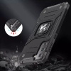 Wozinsky Ring Armor pancerne hybrydowe etui pokrowiec + magnetyczny uchwyt Samsung Galaxy S22+ (S22 Plus) niebieski