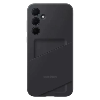 Oryginalne etui Card Slot Case z kieszenią na karty do Samsung Galaxy A35 czarne