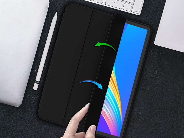 Etui z klapką obudowa Alogy Smart Case Pencil do iPad Pro 11 2021 Czarny