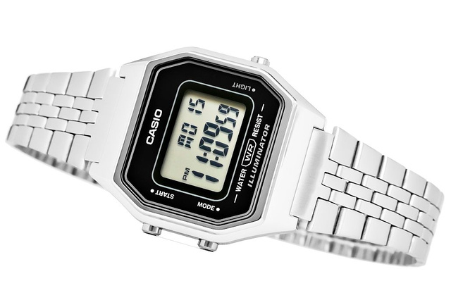 Zegarek Damski CASIO  LA680WA-1DF + BOX