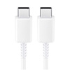 Oryginalny kabel Samsung USB-C do USB-C EP-DW767 do ładowania 1.8m 3A 25W / 45W Biały