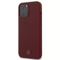 Etui ochronne Mercedes MEHCP12LSILRE do Apple iPhone 12 Pro Max czerwony/red hardcase Silicone Line