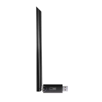 Zewnętrzna karta sieciowa USB WiFi 2.4GHz 5GHz 650Mb/s z anteną 6dBi czarna