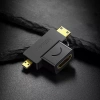 Przejściówka adapter ze złącza HDMI Typ A mini HDMI - micro HDMI