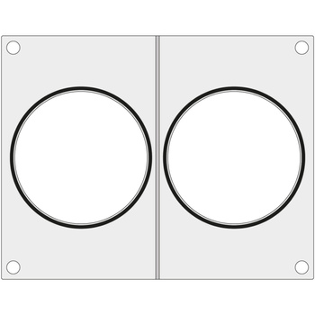 Matryca forma do zgrzewarki Hendi na dwa pojemniki na zupę śr. 115 mm - Hendi 805633