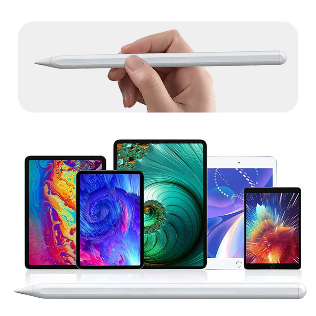 Rysik wielofunkcyjny Stylus Pen M2 do Apple iPad Air, Pro, Mini z funkcją Palm Rejection Biały