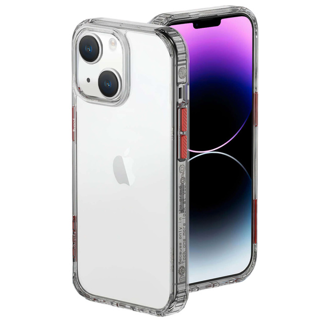 Etui na telefon Alogy Protective Case obudowa ochronna do Apple iPhone 14 Czarno-przezroczyste