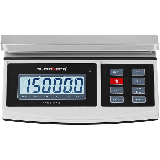 Waga pocztowa do paczek listów LCD 15 kg / 0.5 g