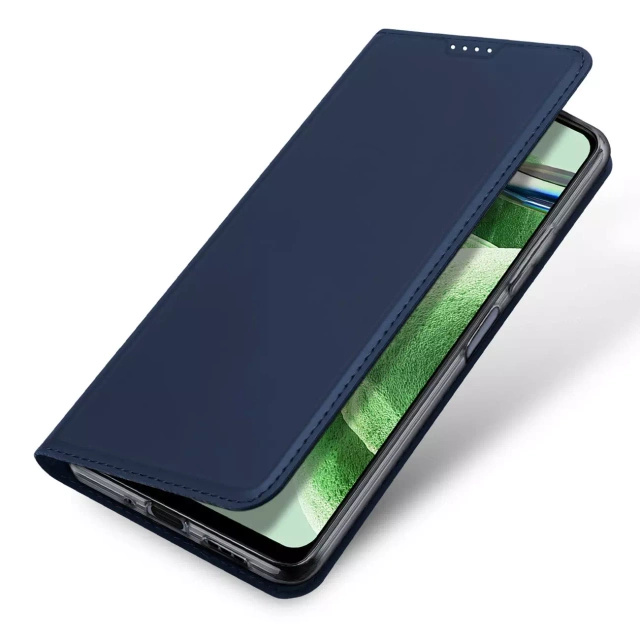 Dux Ducis Skin Pro etui do Xiaomi Redmi Note 12 Pro / Poco X5 Pro 5G pokrowiec z klapką portfel na kartę podstawka niebieskie