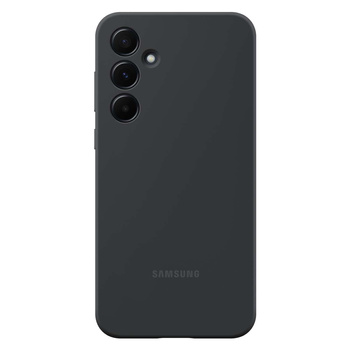 Oryginalne etui Silicone Case do Samsung Galaxy A55 czarne